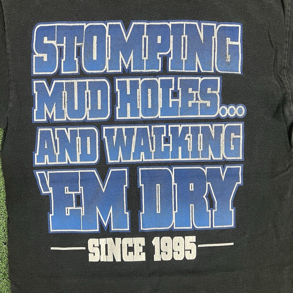 Vtg 2000s Stone Cold Steve Austin WWF Wrestling Shirt M Stomping Mudholes WWE - Picture 9 of 9